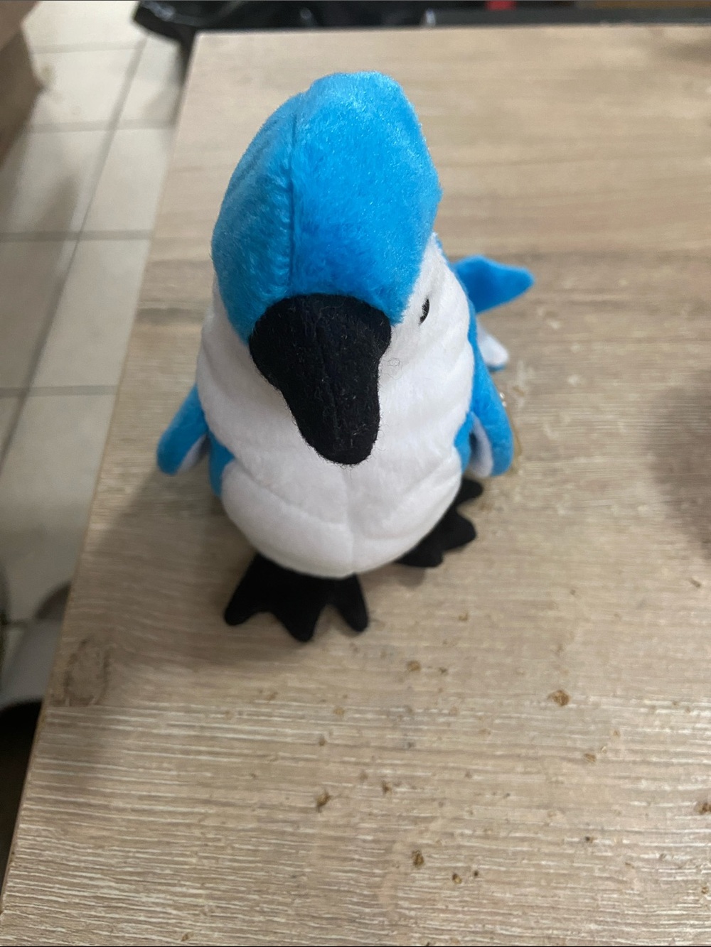 Retired TY Beanie Baby "Rocket the Blue Jay" New with Tags Collectable Toy